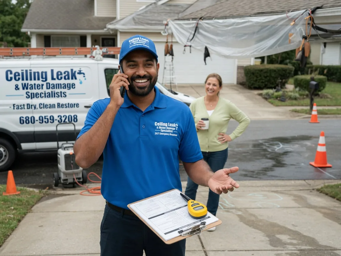 Ceiling Leak Cleanup Siloam Springs, AR FAQs